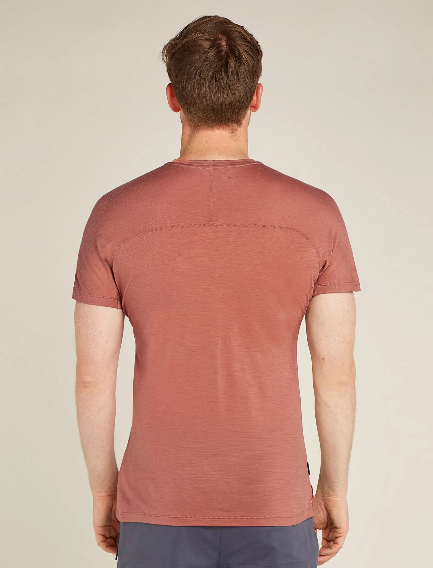 Icebreaker T-shirts^Men's 150 MerinoFine™ Ace Short Sleeve T-Shirt CedarWood