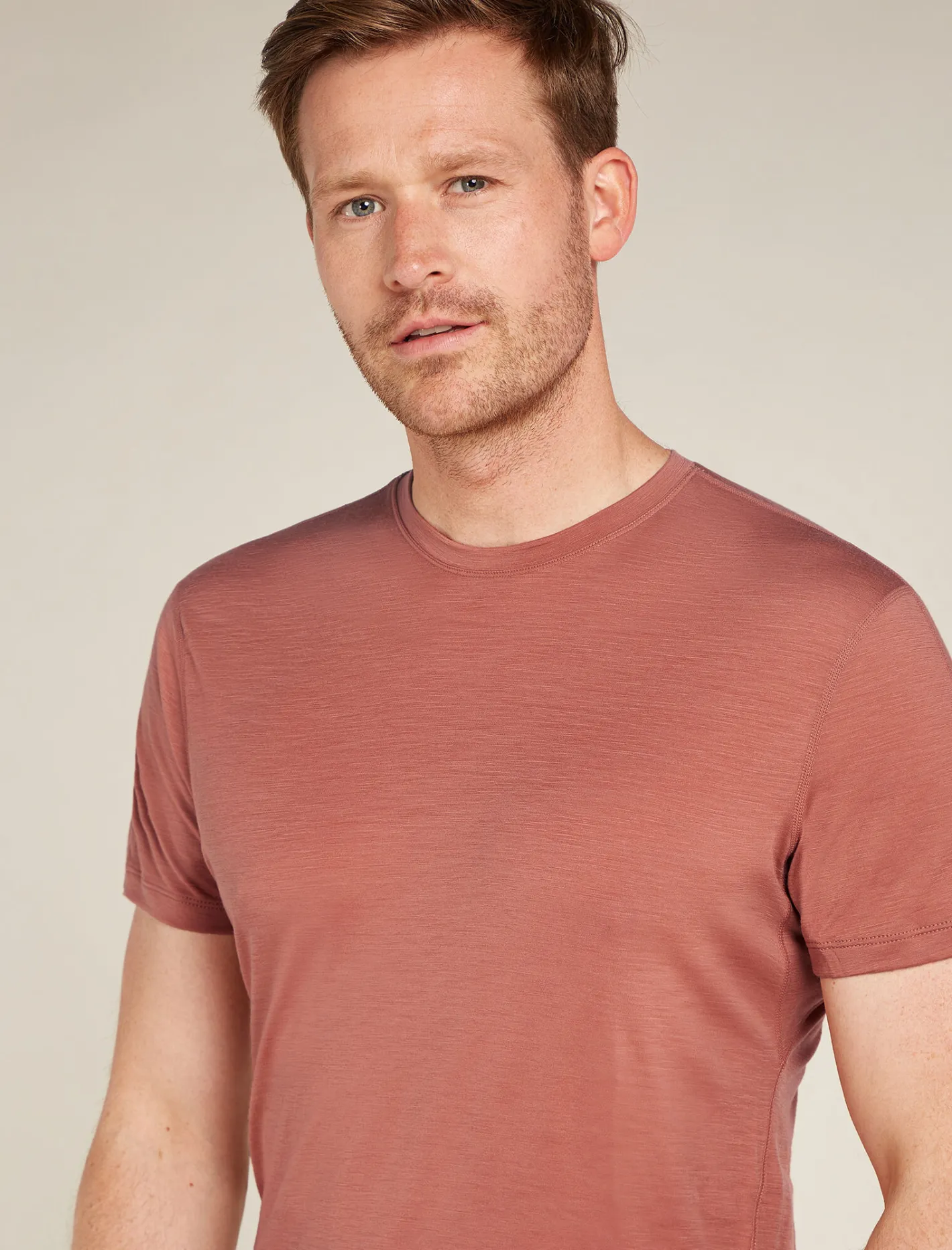 Icebreaker T-shirts^Men's 150 MerinoFine™ Ace Short Sleeve T-Shirt CedarWood