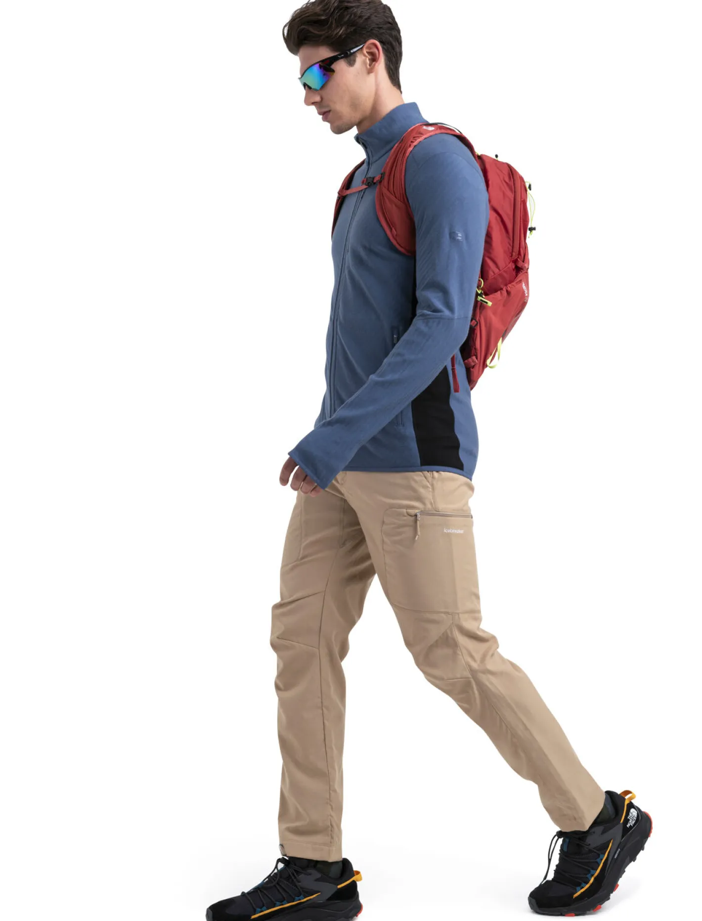 Icebreaker Jumpers & Hoodies^Men's Descender Long Sleeve Zip Jacket Dawn/Black