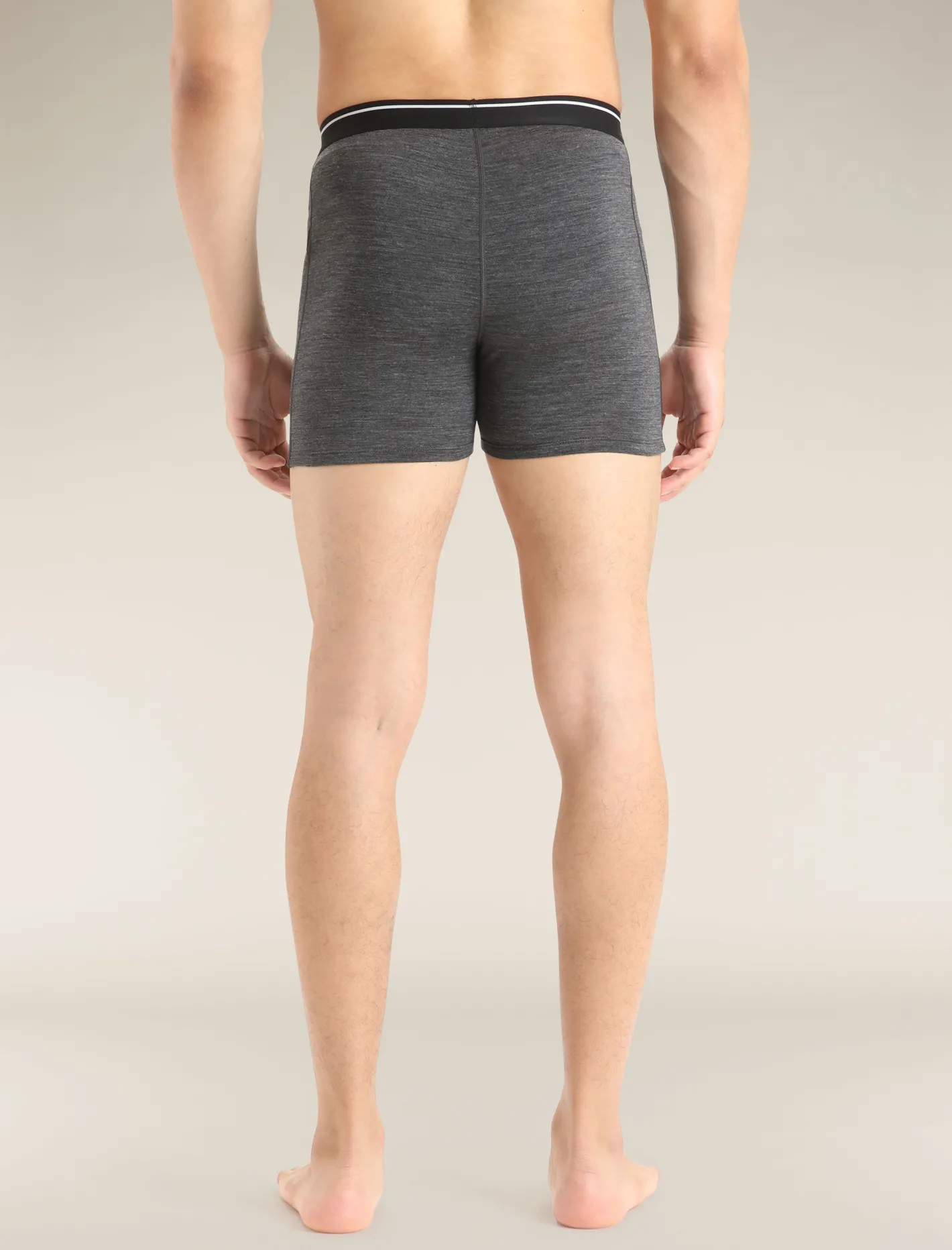 Icebreaker Underwear^Men's Merino 150 Anatomica Boxers JetHeather