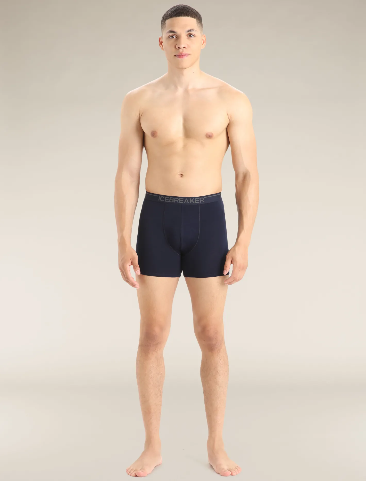Icebreaker Underwear^Men's Merino 150 Anatomica Boxers MidnightNavy