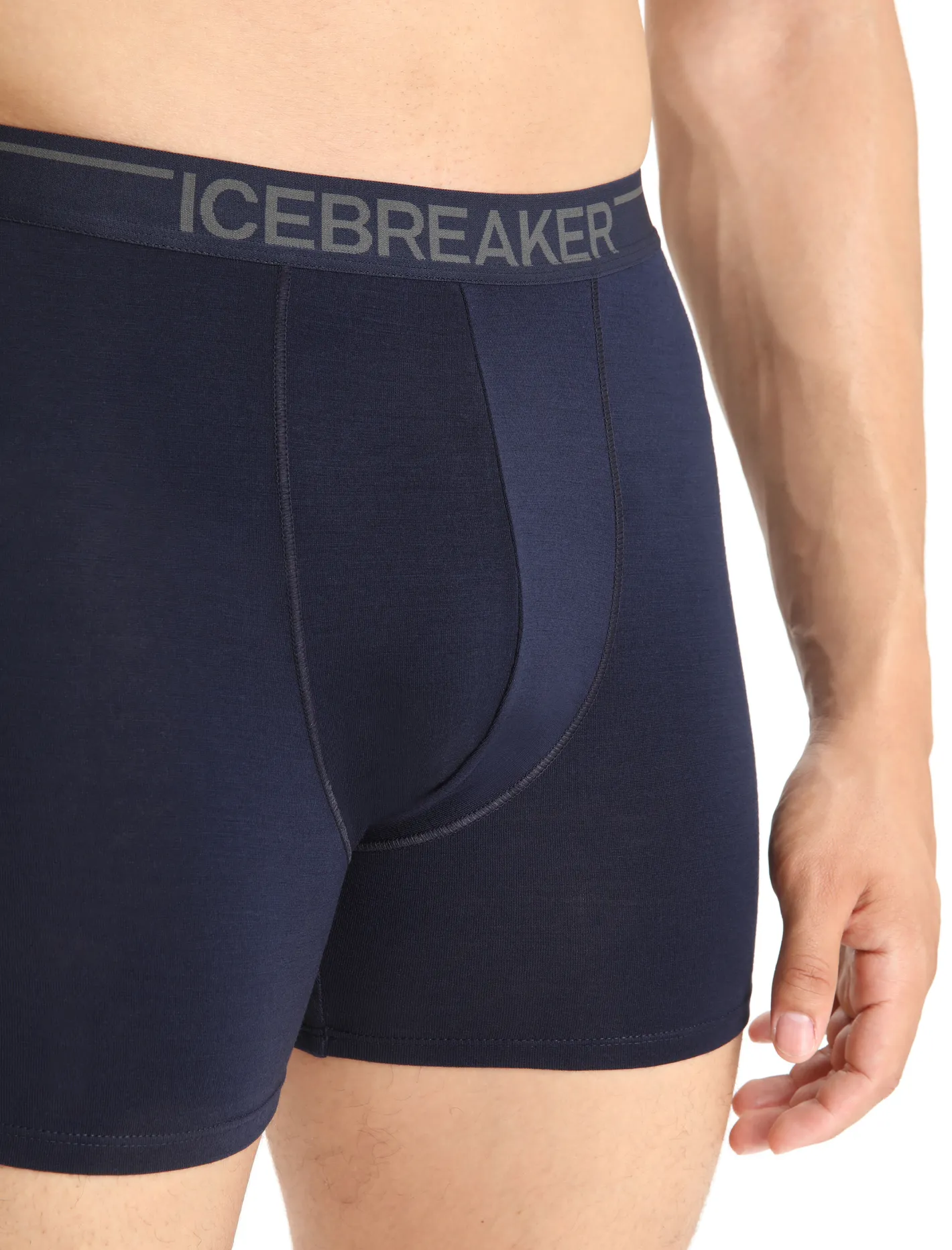 Icebreaker Underwear^Men's Merino 150 Anatomica Boxers MidnightNavy