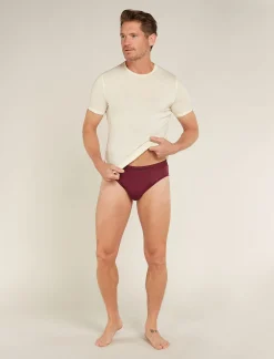 Icebreaker Underwear^Men's Merino 150 Anatomica Briefs Port