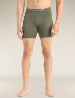 Icebreaker Underwear^Men's Merino 150 Anatomica Long Boxers Loden