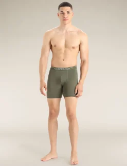 Icebreaker Underwear^Men's Merino 150 Anatomica Long Boxers Loden