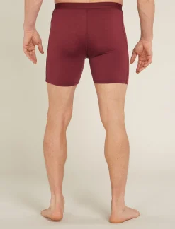 Icebreaker Underwear^Men's Merino 150 Anatomica Long Boxers Port