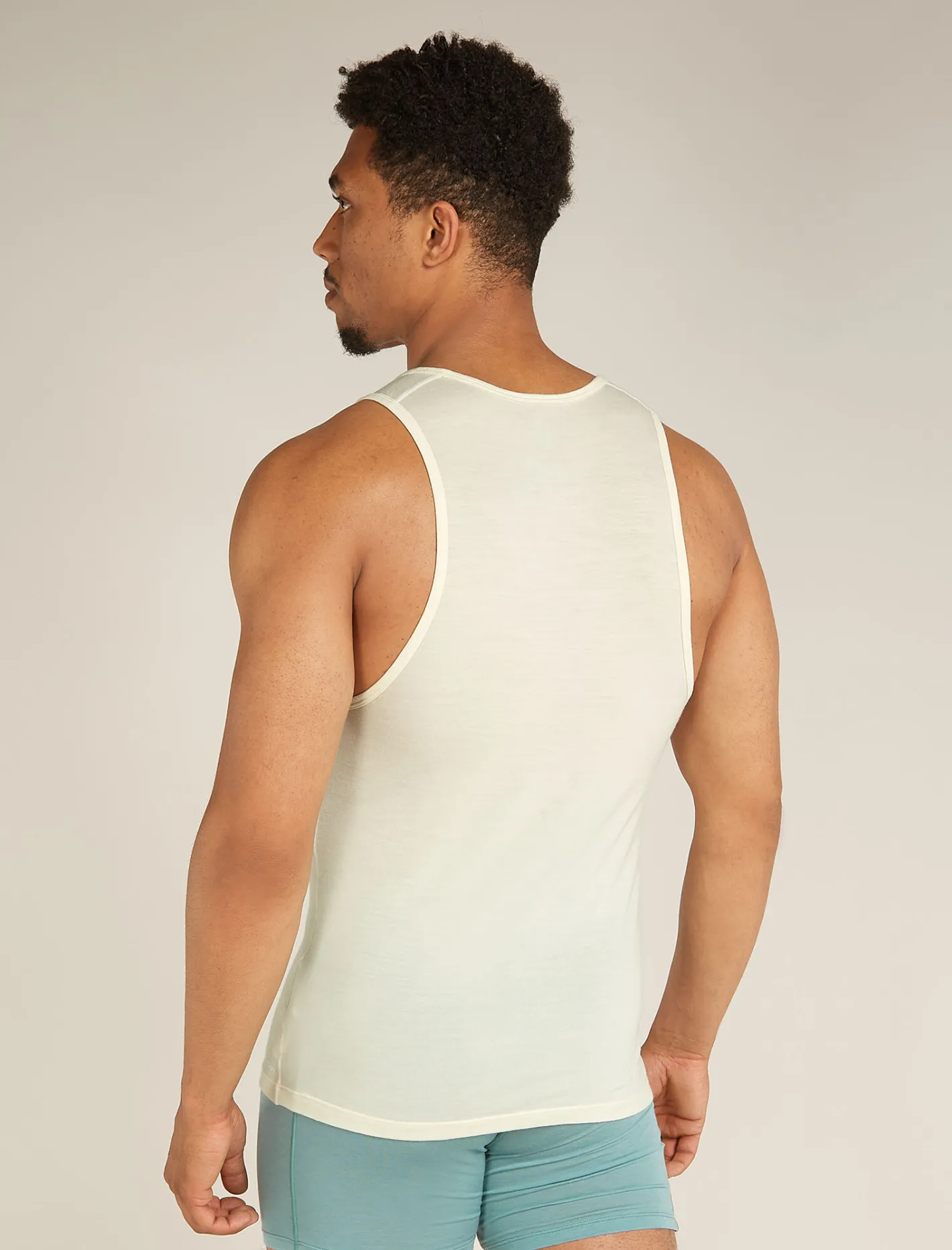 Icebreaker Underwear^Men's Merino 150 Anatomica Tank Undyed