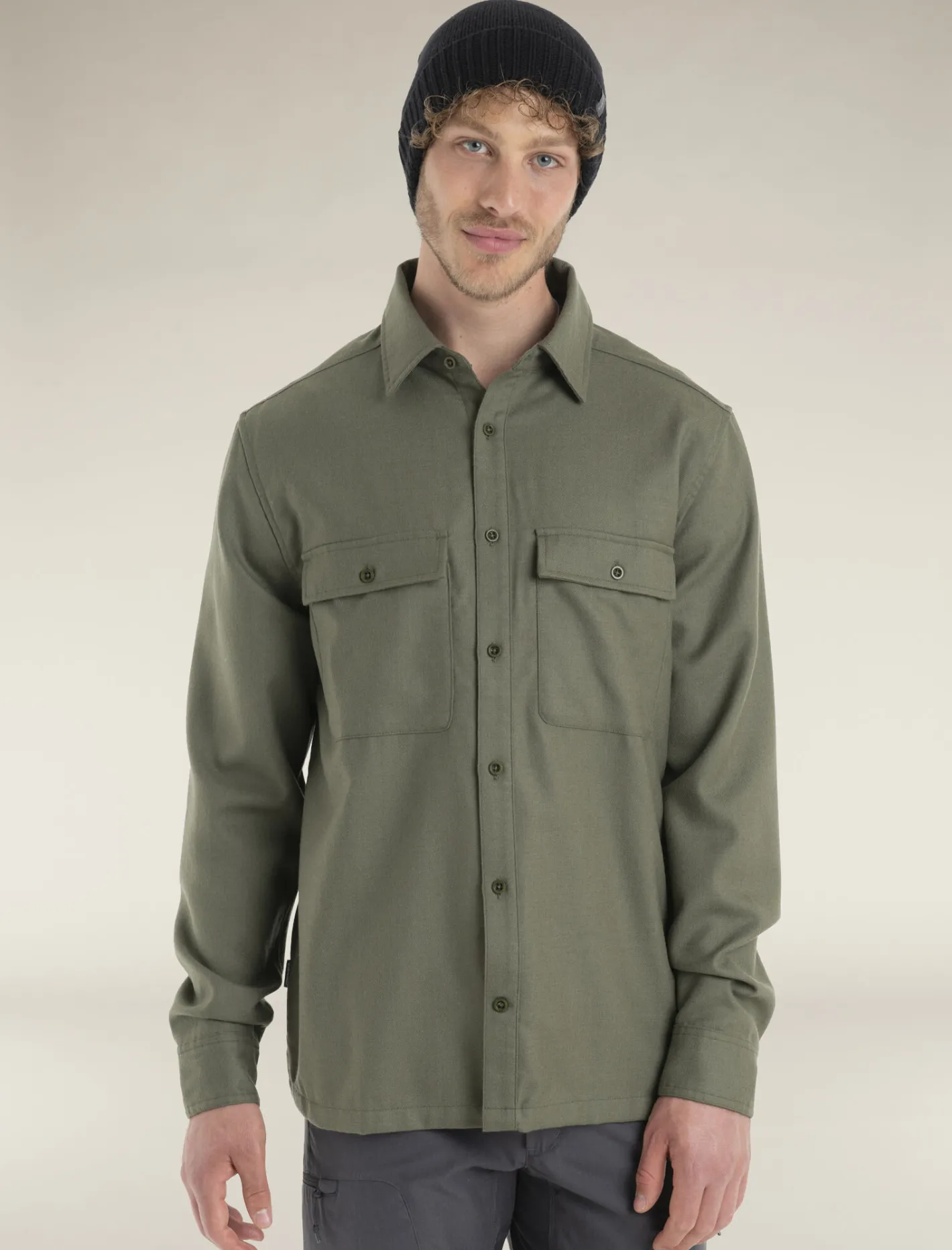 Icebreaker Jumpers & Hoodies^Men's Merino 200 Dawnder Long Sleeve Flannel Shirt Loden