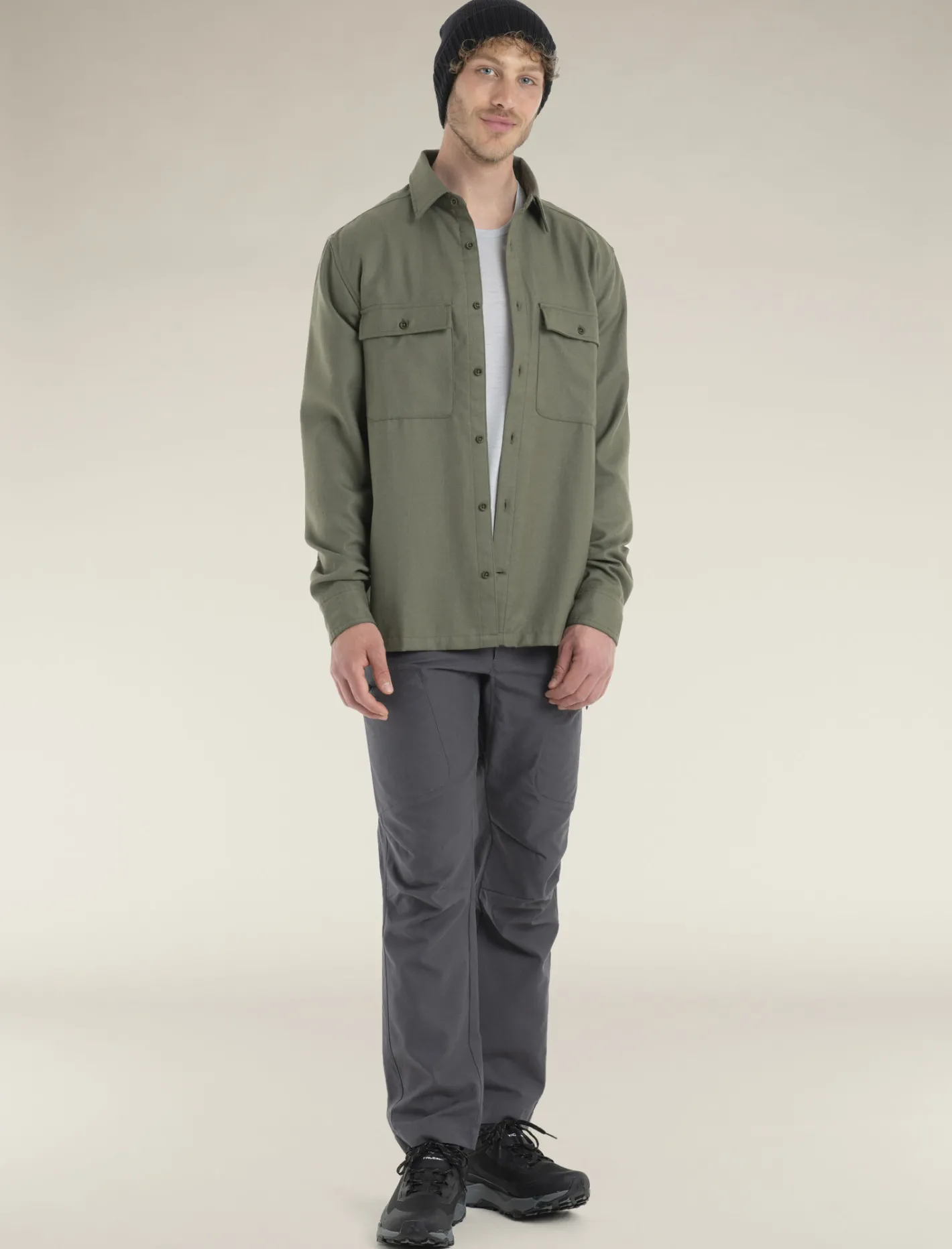Icebreaker Jumpers & Hoodies^Men's Merino 200 Dawnder Long Sleeve Flannel Shirt Loden