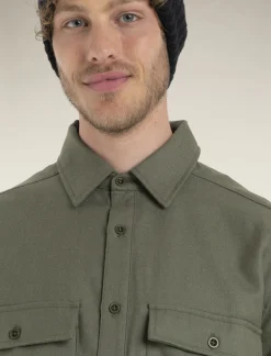 Icebreaker Jumpers & Hoodies^Men's Merino 200 Dawnder Long Sleeve Flannel Shirt Loden