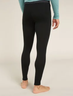 Icebreaker Bottoms|Base Layers^Men's Merino 175 Everyday Thermal Leggings Black