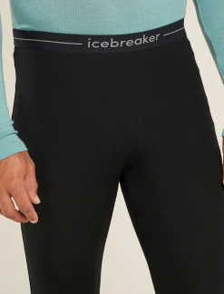 Icebreaker Bottoms|Base Layers^Men's Merino 175 Everyday Thermal Leggings Black
