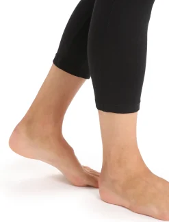 Icebreaker Base Layers^Men's Merino 200 Oasis 3/4 Thermal Leggings Black