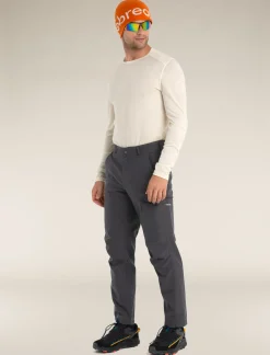 Icebreaker Base Layers^Men's Merino 200 Oasis Long Sleeve Crew Neck Thermal Top Undyed