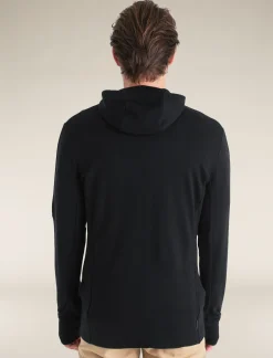 Icebreaker Jumpers & Hoodies^Men's Merino 260 Quantum Long Sleeve Zip Hoodie Black