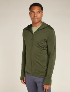 Icebreaker Jumpers & Hoodies^Men's Merino 260 Quantum Long Sleeve Zip Hoodie Loden