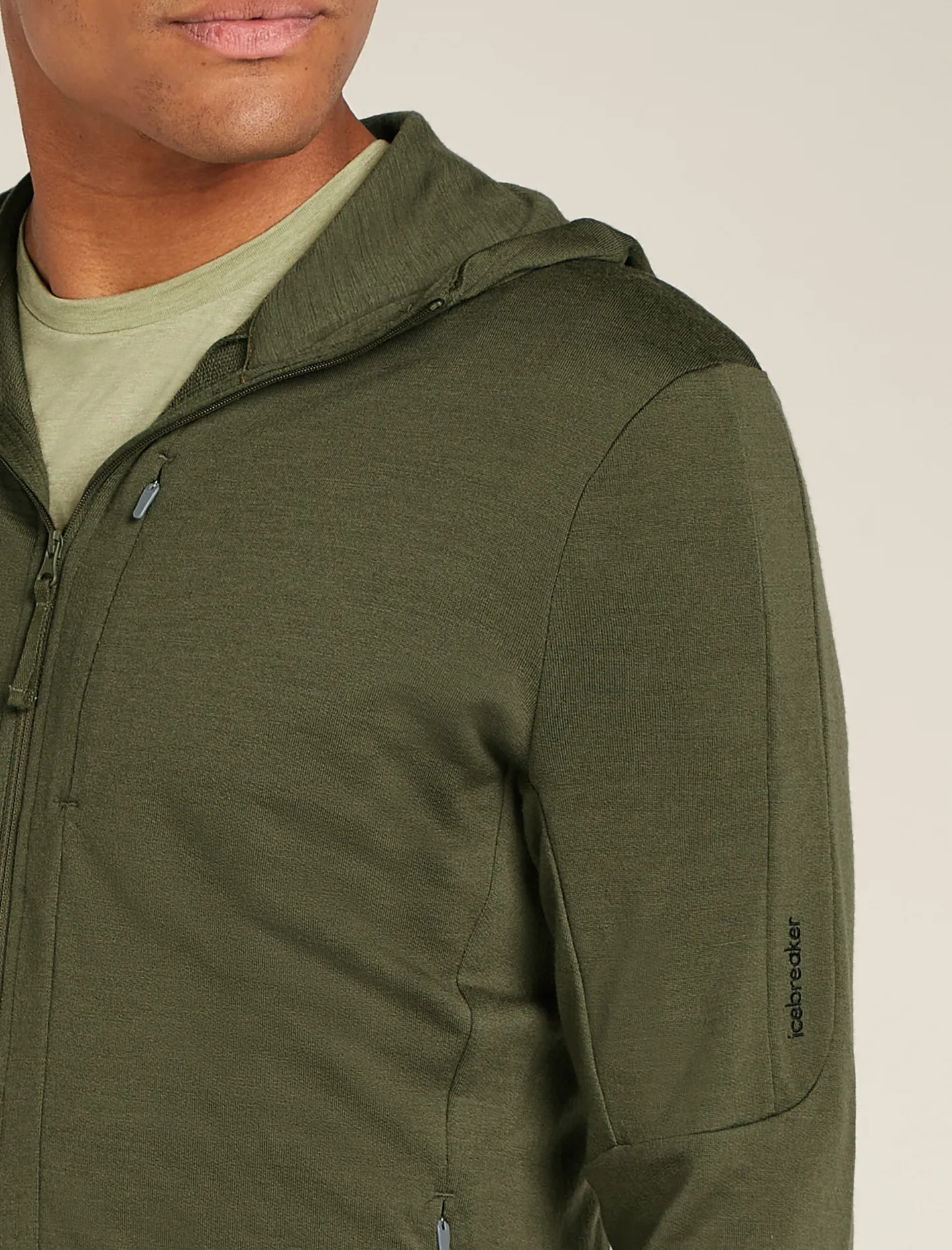 Icebreaker Jumpers & Hoodies^Men's Merino 260 Quantum Long Sleeve Zip Hoodie Loden