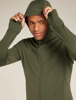 Icebreaker Jumpers & Hoodies^Men's Merino 260 Quantum Long Sleeve Zip Hoodie Loden