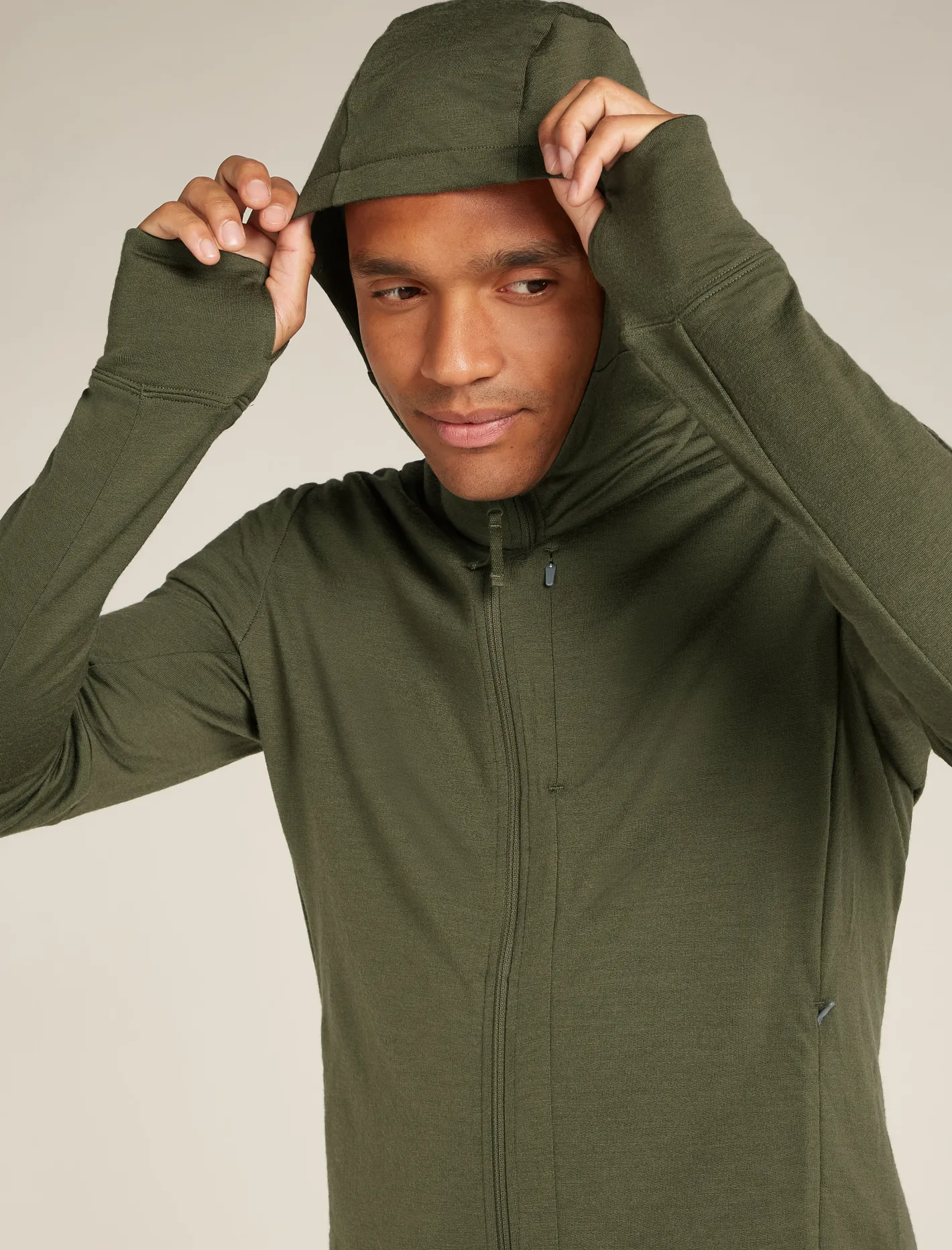 Icebreaker Jumpers & Hoodies^Men's Merino 260 Quantum Long Sleeve Zip Hoodie Loden