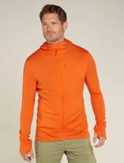 Icebreaker Jumpers & Hoodies^Men's Merino 260 Quantum Long Sleeve Zip Hoodie Blaze