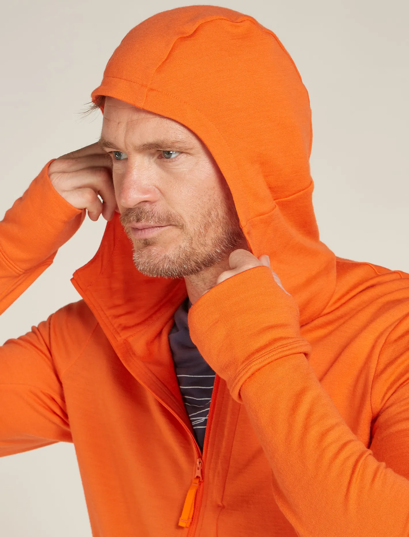 Icebreaker Jumpers & Hoodies^Men's Merino 260 Quantum Long Sleeve Zip Hoodie Blaze