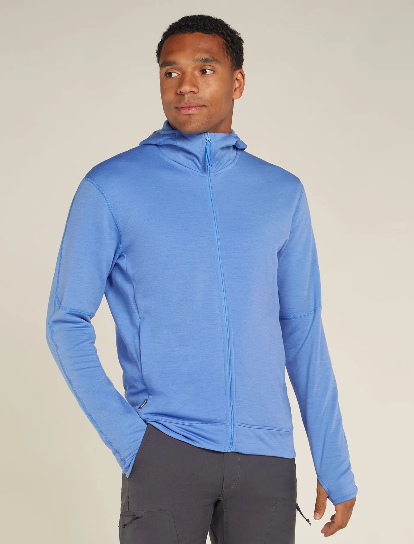 Icebreaker Jumpers & Hoodies^Men's Merino 360 Realfleece™ Elemental Long Sleeve Zip Hoodie Baja