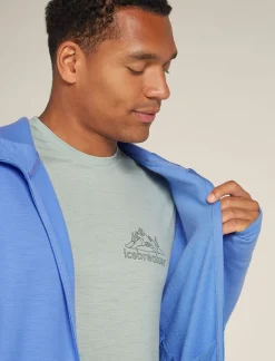 Icebreaker Jumpers & Hoodies^Men's Merino 360 Realfleece™ Elemental Long Sleeve Zip Hoodie Baja