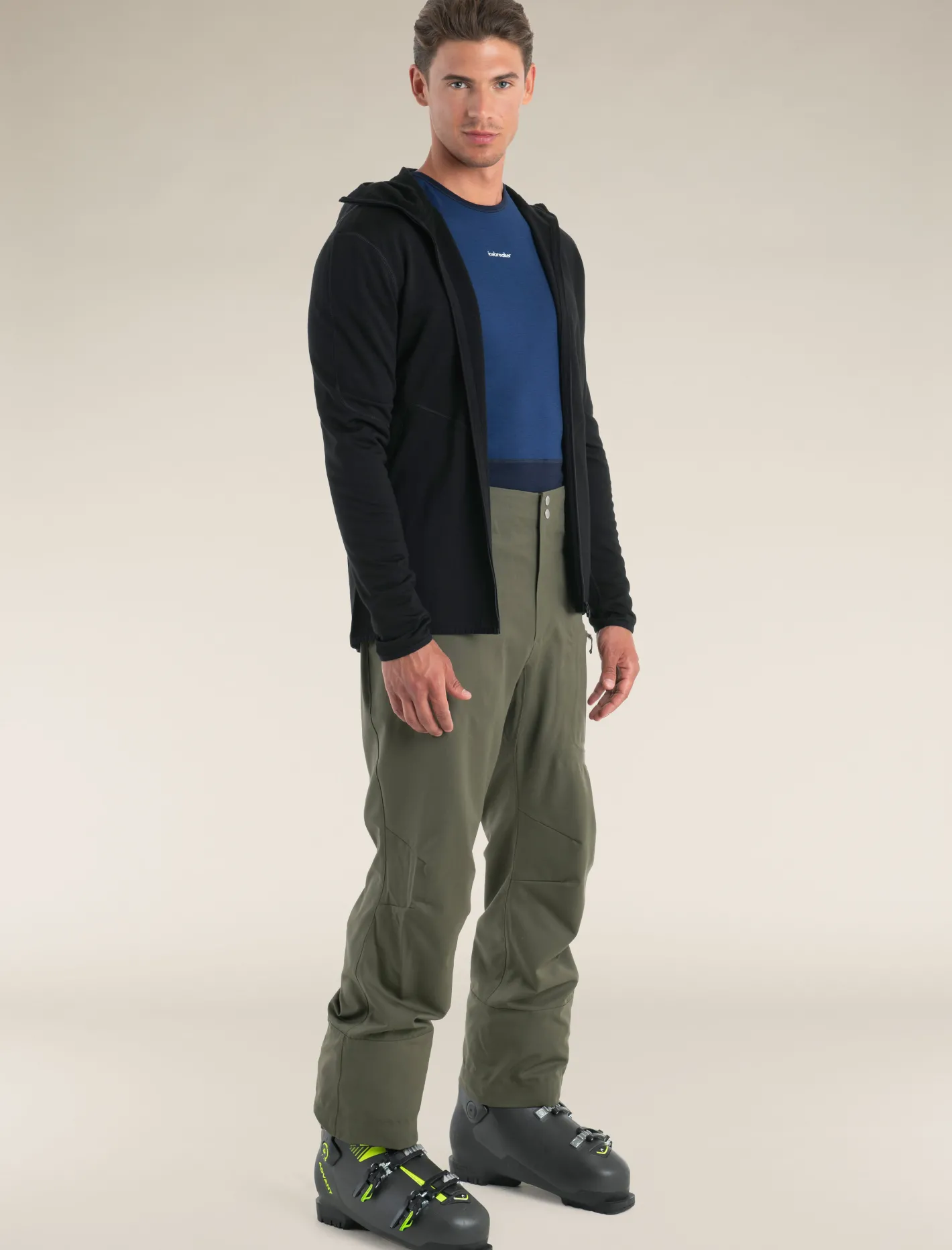 Icebreaker Jumpers & Hoodies^Men's Merino 560 Realfleece™ Elemental Long Sleeve Zip Hoodie Black