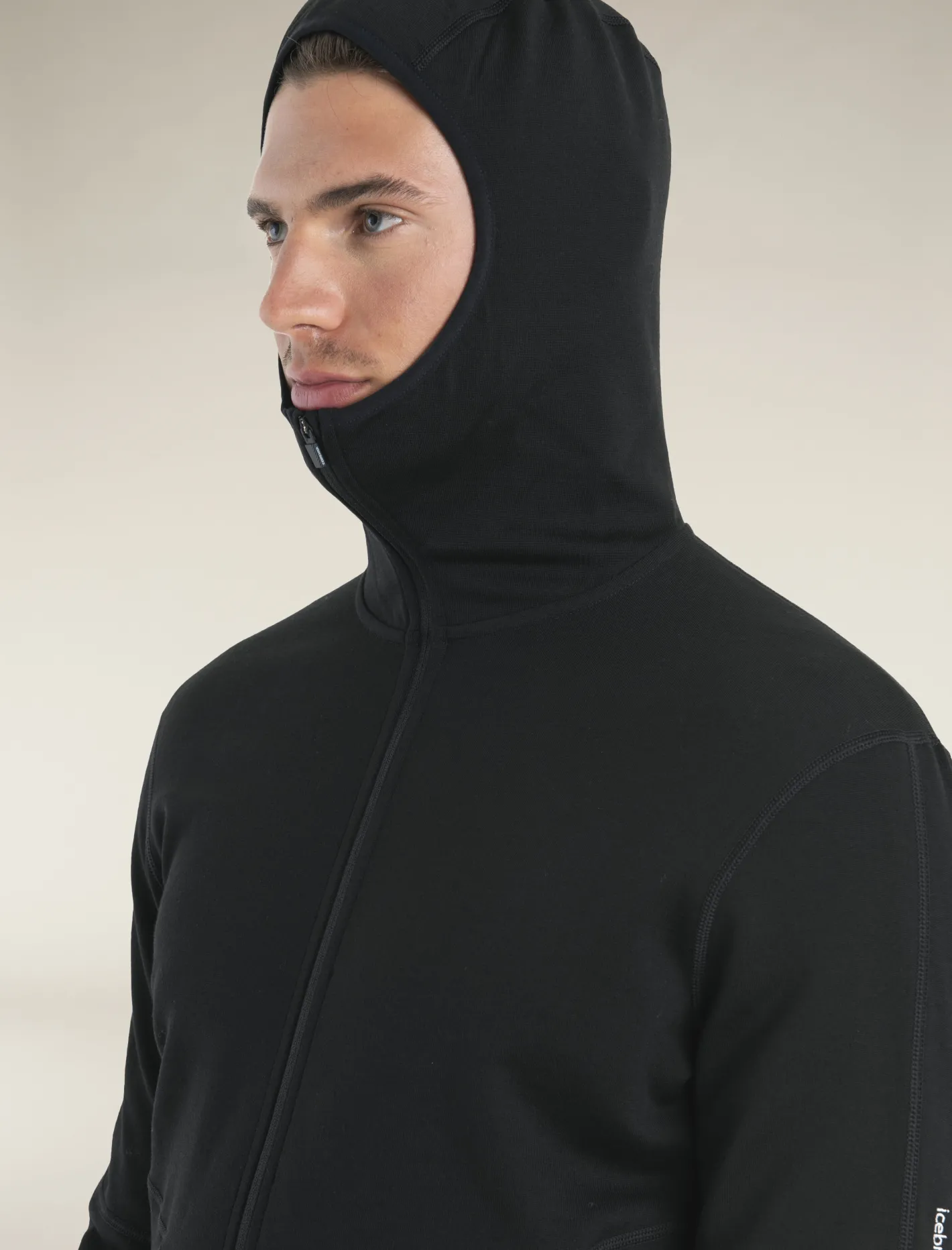 Icebreaker Jumpers & Hoodies^Men's Merino 560 Realfleece™ Elemental Long Sleeve Zip Hoodie Black