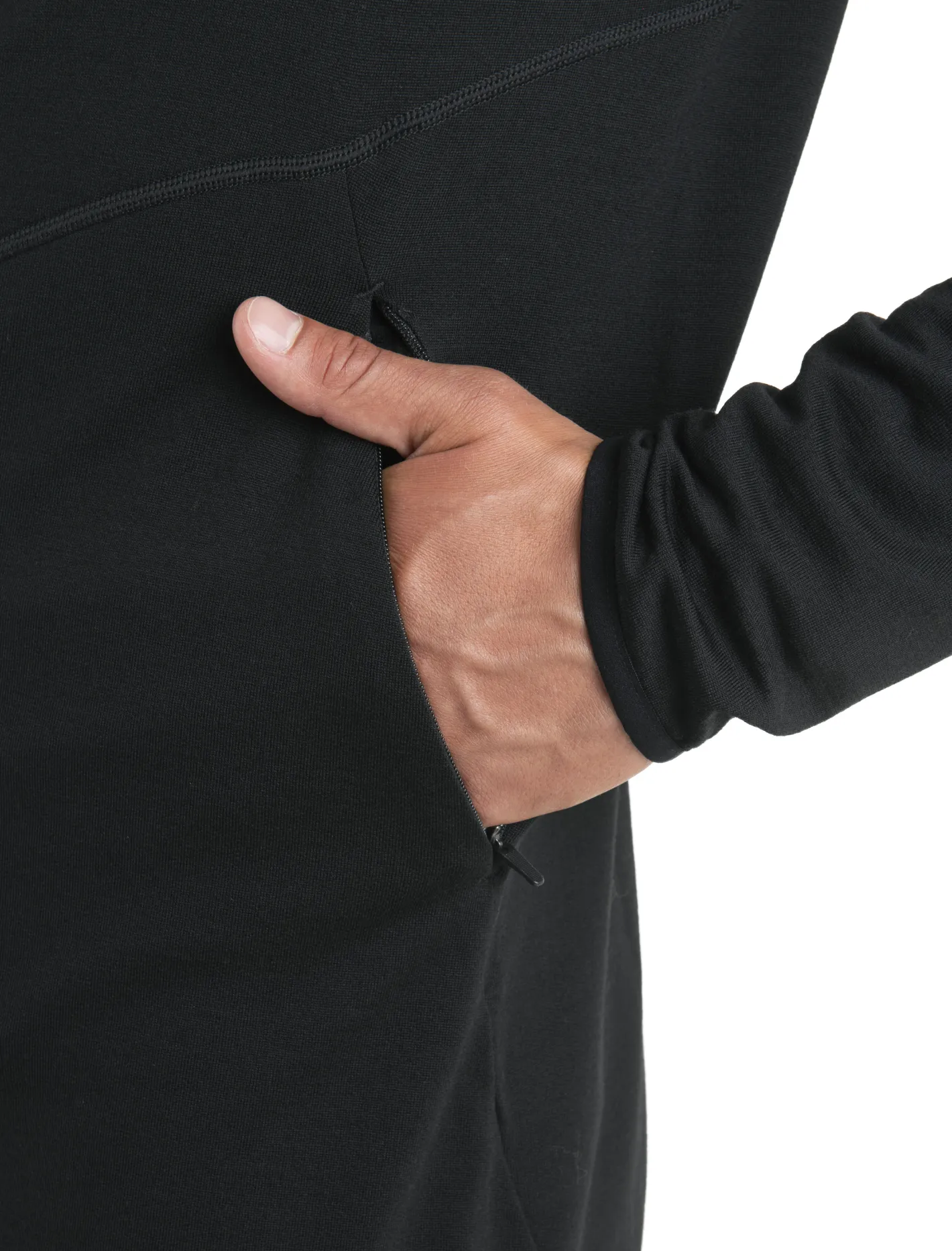 Icebreaker Jumpers & Hoodies^Men's Merino 560 Realfleece™ Elemental Long Sleeve Zip Hoodie Black