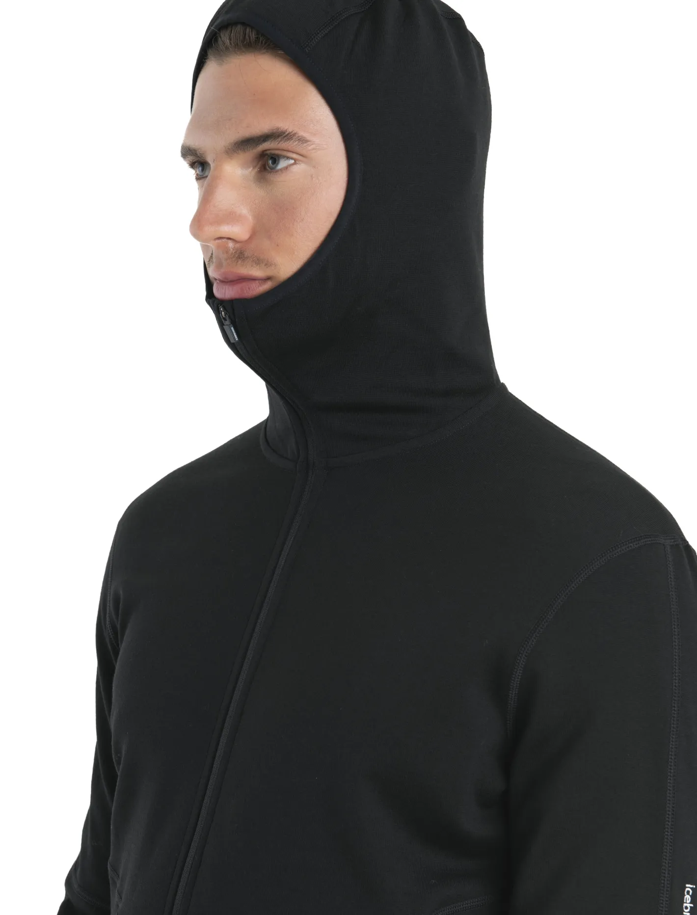 Icebreaker Jumpers & Hoodies^Men's Merino 560 Realfleece™ Elemental Long Sleeve Zip Hoodie Black