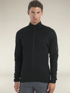 Icebreaker Jumpers & Hoodies^Men's Merino 560 Realfleece™ Elemental Long Sleeve Zip Black