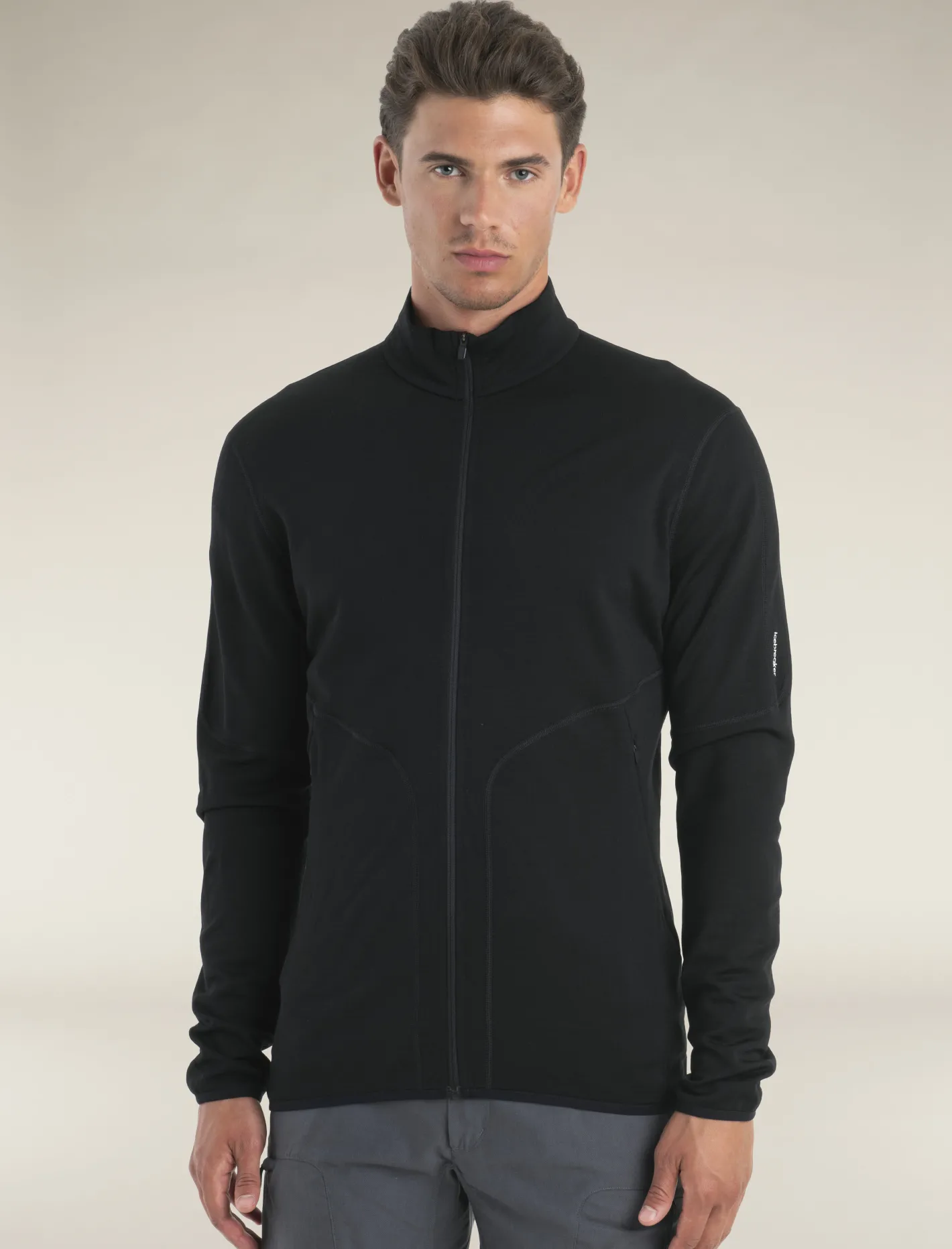 Icebreaker Jumpers & Hoodies^Men's Merino 560 Realfleece™ Elemental Long Sleeve Zip Black