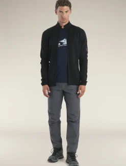 Icebreaker Jumpers & Hoodies^Men's Merino 560 Realfleece™ Elemental Long Sleeve Zip Black