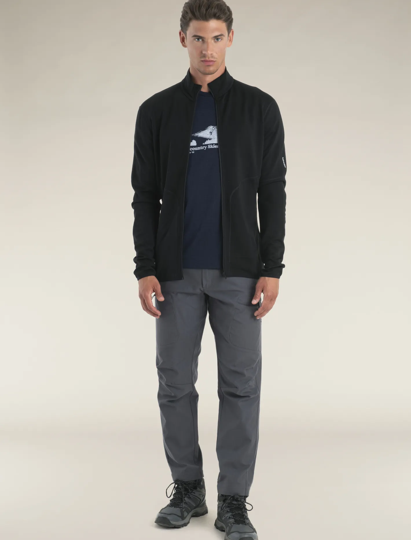 Icebreaker Jumpers & Hoodies^Men's Merino 560 Realfleece™ Elemental Long Sleeve Zip Black