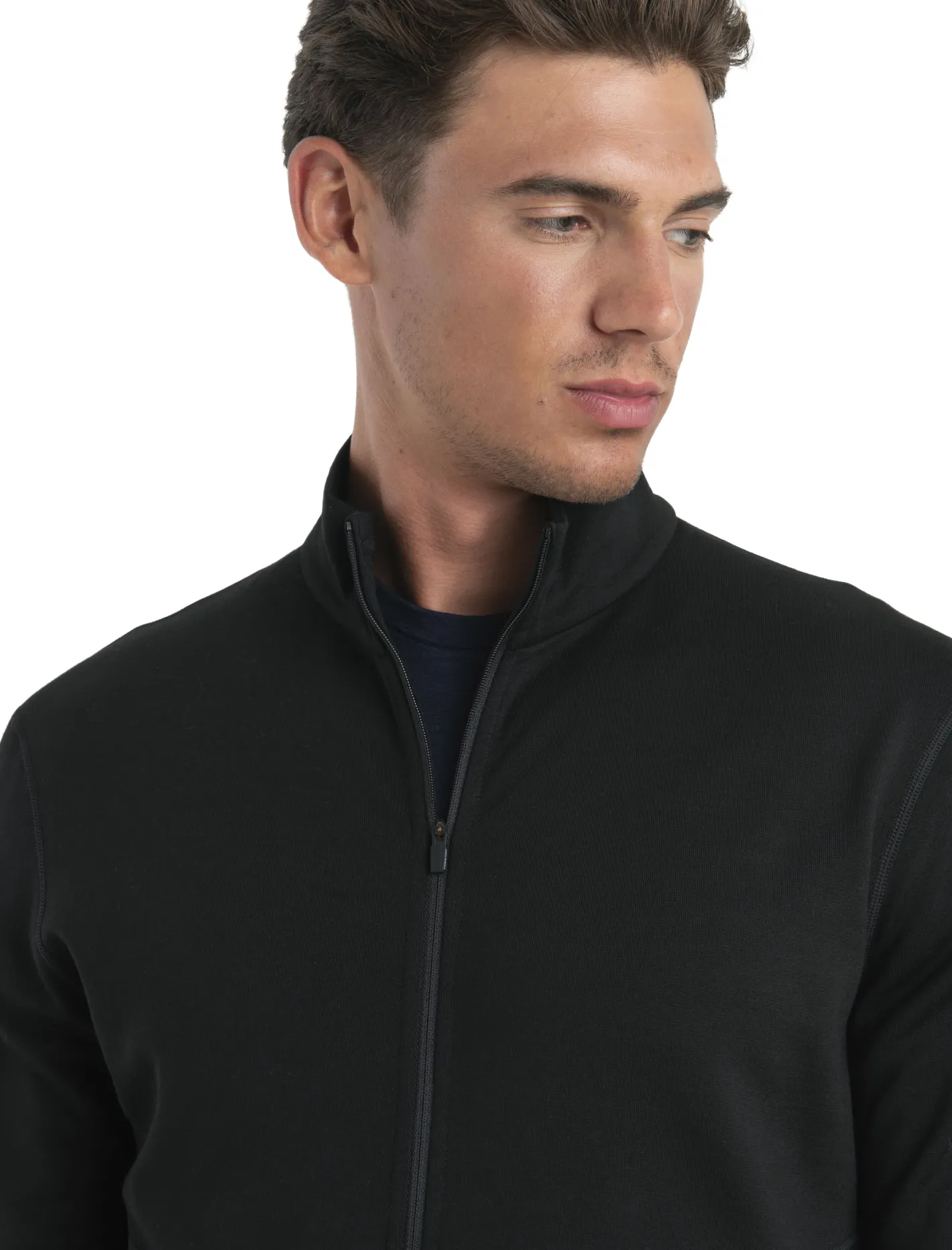 Icebreaker Jumpers & Hoodies^Men's Merino 560 Realfleece™ Elemental Long Sleeve Zip Black