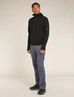 Icebreaker Jumpers & Hoodies^Men's Merino 360 Realfleece™ Elemental Long Sleeve Zip Hoodie Black