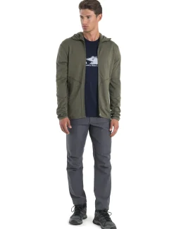 Icebreaker Jumpers & Hoodies^Men's Merino 560 Realfleece™ Elemental Long Sleeve Zip Hoodie Loden