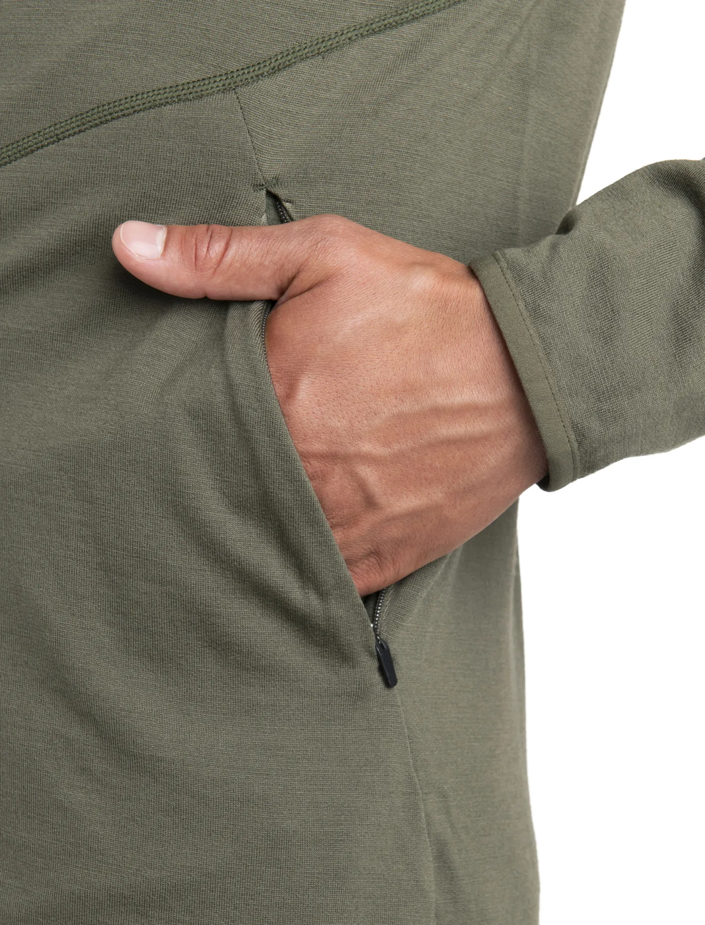Icebreaker Jumpers & Hoodies^Men's Merino 560 Realfleece™ Elemental Long Sleeve Zip Hoodie Loden