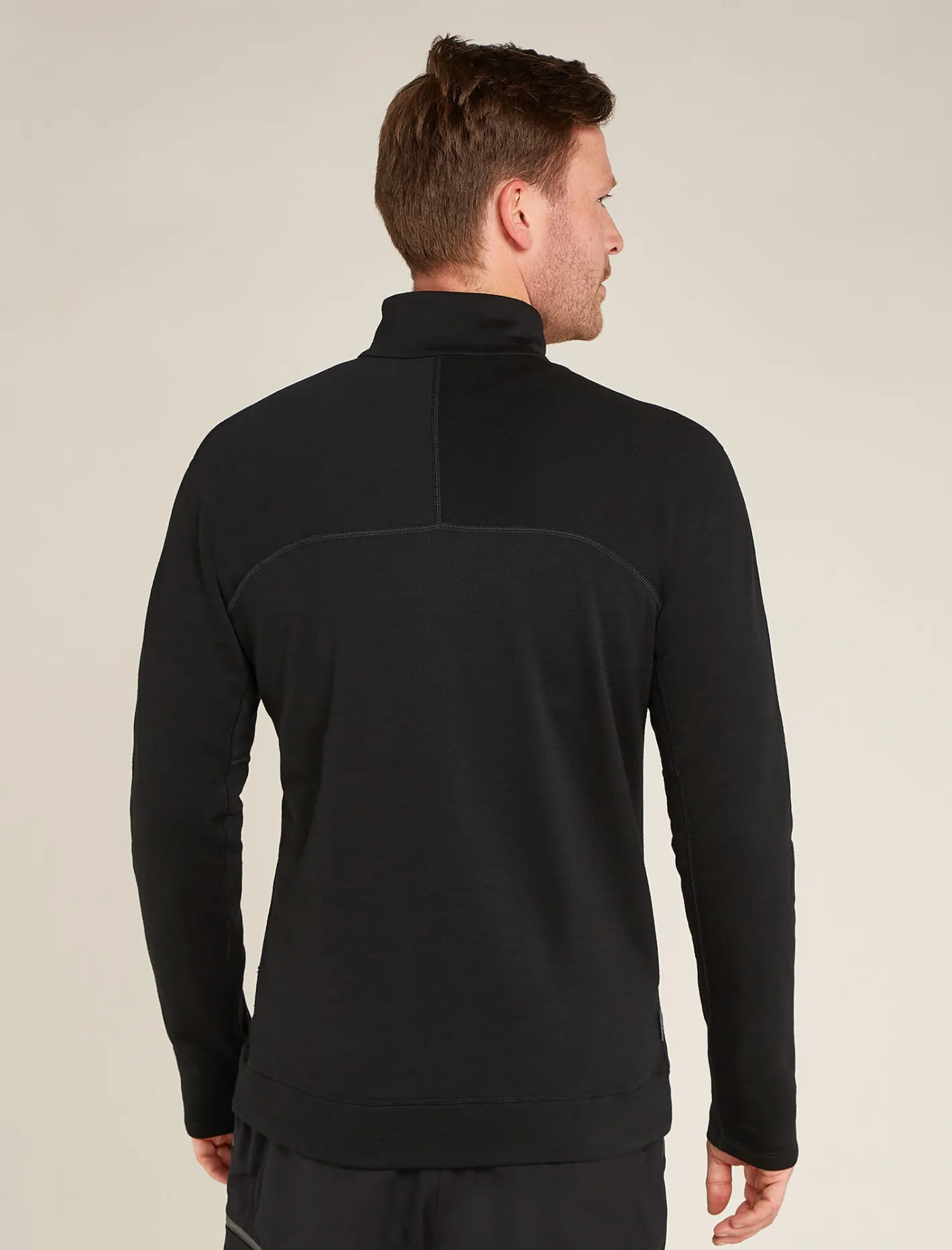 Icebreaker Jumpers & Hoodies^Men's Merino 360 Realfleece™ Elemental Long Sleeve Half Zip Jacket Black