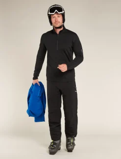 Icebreaker Jumpers & Hoodies^Men's Merino 360 Realfleece™ Elemental Long Sleeve Half Zip Jacket Black