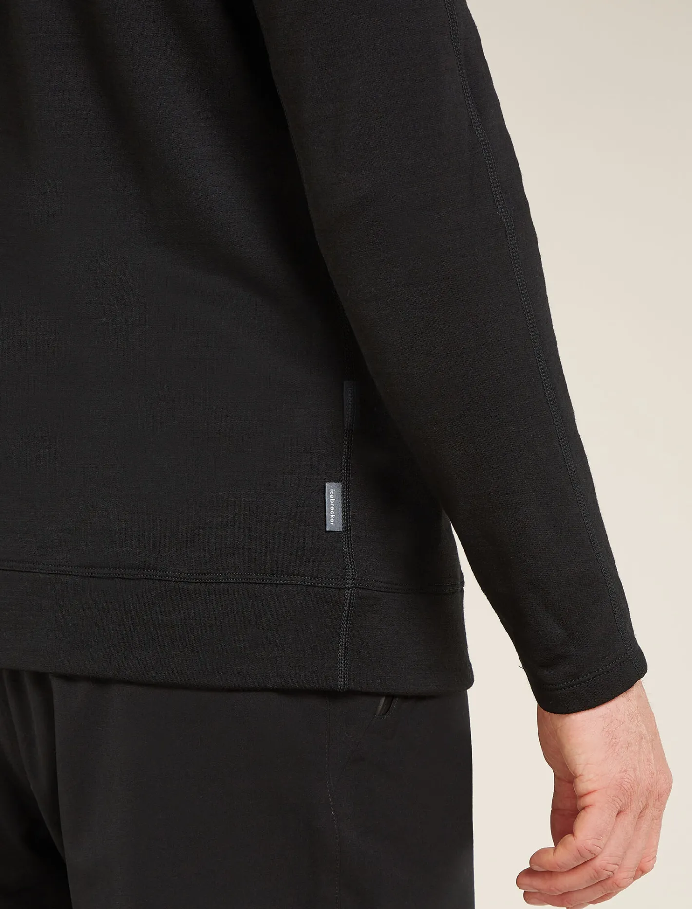 Icebreaker Jumpers & Hoodies^Men's Merino 360 Realfleece™ Elemental Long Sleeve Half Zip Jacket Black