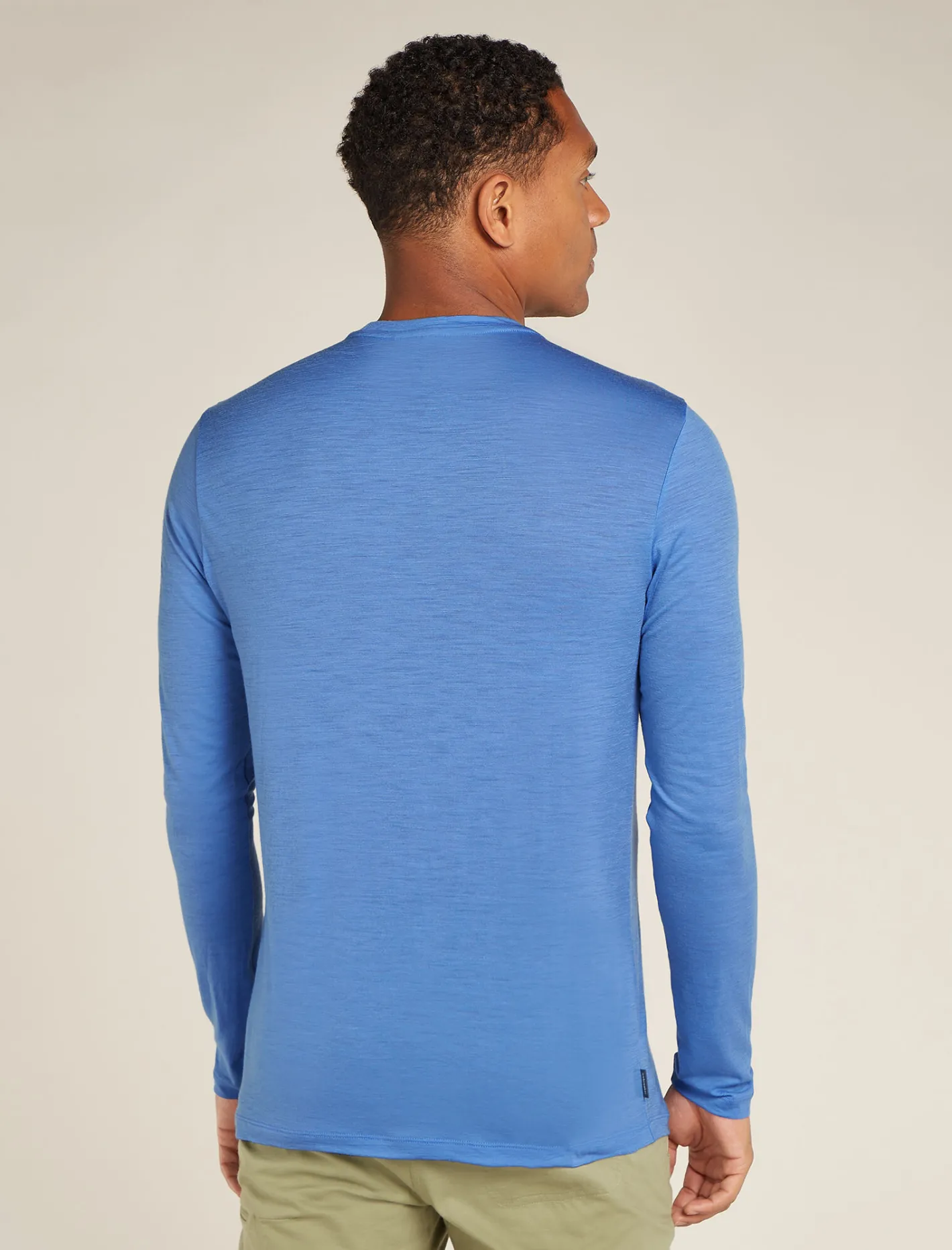 Icebreaker T-shirts^Men's Merino 150 Tech Lite Long Sleeve T-Shirt Bear Lift Baja