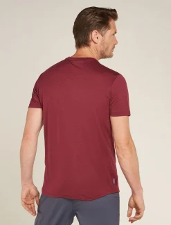 Icebreaker T-shirts^Men's Merino 150 Tech Lite Short Sleeve T-Shirt Rising Light Port