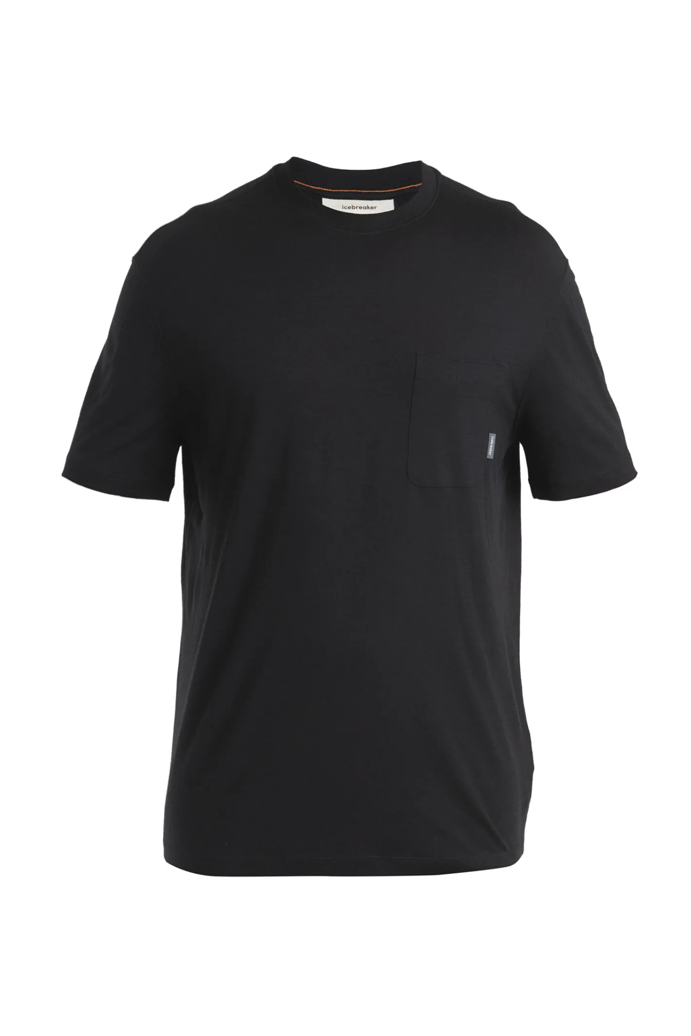Icebreaker T-shirts^Men's Merino 150 Tech Lite Short Sleeve Relaxed Pocket T-Shirt Black