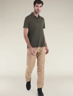 Icebreaker T-shirts^Men's Merino 150 Tech Lite Short Sleeve Polo Loden
