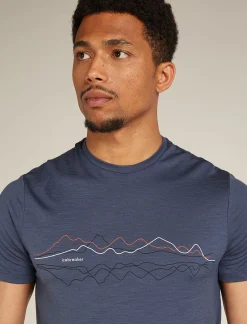 Icebreaker T-shirts^Men's Merino 150 Tech Lite Short Sleeve T-Shirt Graphite