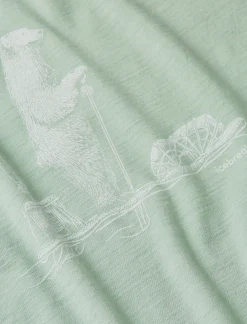 Icebreaker T-shirts^Men's Merino 150 Tech Lite Short Sleeve T-Shirt Polar Paddle Moss
