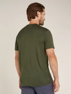Icebreaker T-shirts^Men's Merino 150 Tech Lite Short Sleeve T-Shirt Southern Constellation Loden