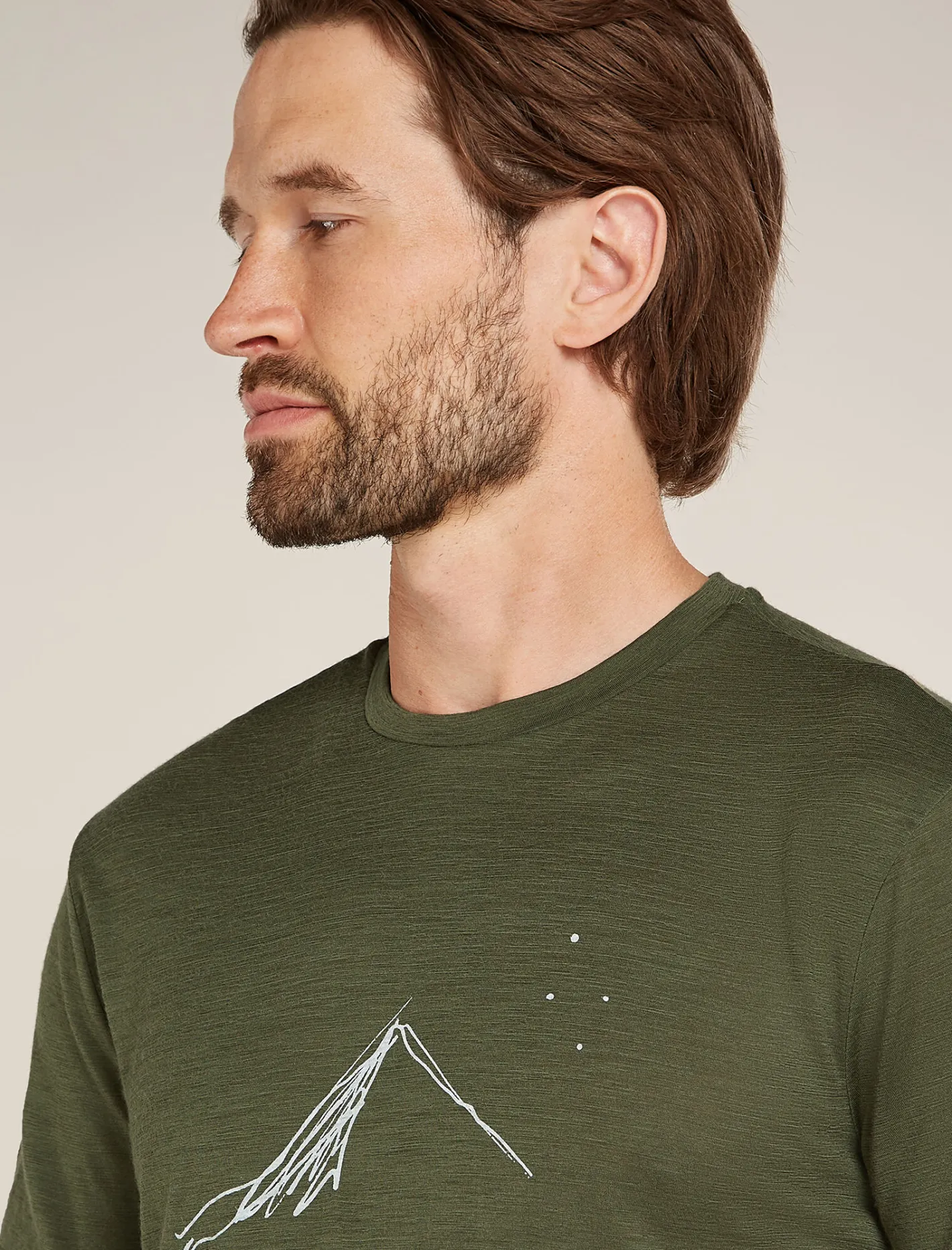Icebreaker T-shirts^Men's Merino 150 Tech Lite Short Sleeve T-Shirt Southern Constellation Loden